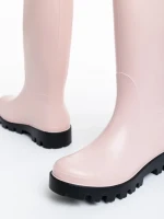 Cizme dama roz din cauciuc Damira