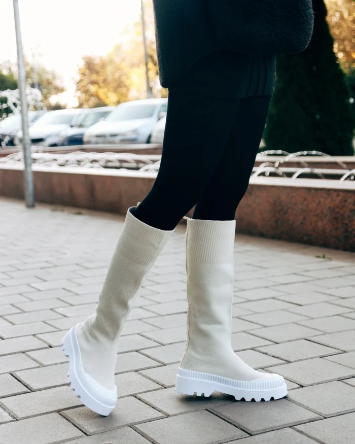 Cizme dama Silvira bej