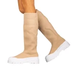 Cizme dama Silvira camel