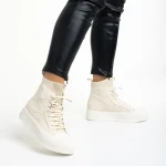 Pantofi sport dama Serip bej