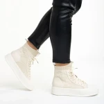 Pantofi sport dama Serip bej