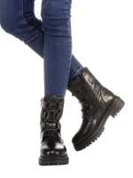 Ghete dama Biela negre