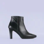 Botine dama piele Tamia negre