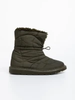 Cizme dama verzi din material textil Louella