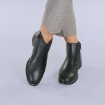 Botine dama piele Costa negre
