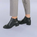 Botine dama piele Costa negre