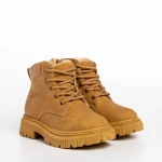 Ghete copii camel din piele ecologica Faviola