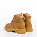 Ghete copii camel din piele ecologica Faviola