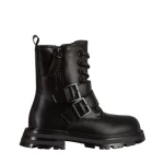 Ghete copii negre din piele ecologica Venecia