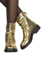 Cizme dama Arella aurii