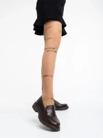 Mocasini dama maro din piele ecologica Dorrin