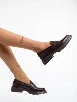 Mocasini dama maro din piele ecologica Dorrin