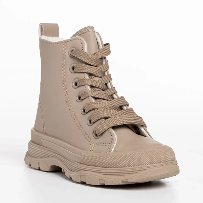 Ghete copii Pasi bej inchis