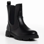 Cizme dama negre din piele ecologica Vashti