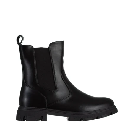 Cizme dama negre din piele ecologica Vashti