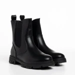 Cizme dama negre din piele ecologica Vashti