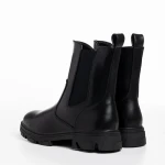 Cizme dama negre din piele ecologica Vashti