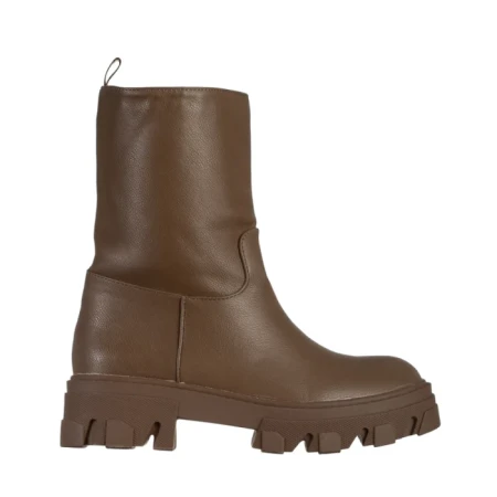 Cizme dama maro din piele ecologica Yamari