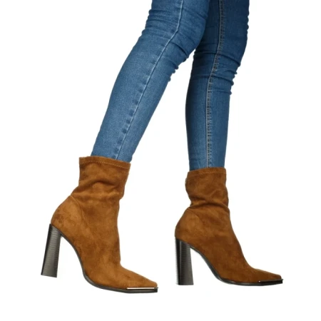 Botine dama Camina camel