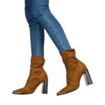 Botine dama Camina camel