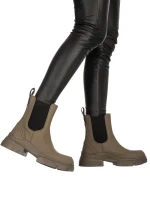 Ghete dama Fonni khaki