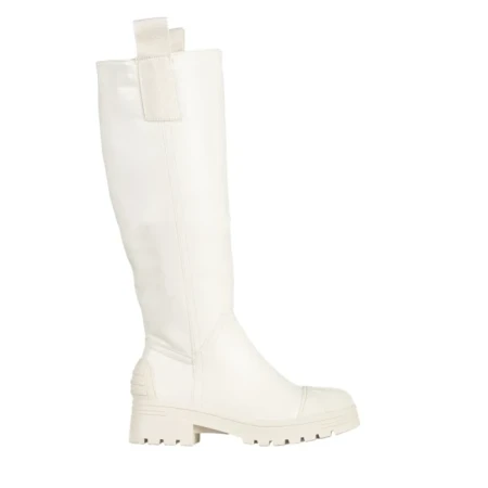 Cizme dama bej din piele ecologica Briona