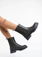 Cizme dama verzi din piele ecologica Cathryn