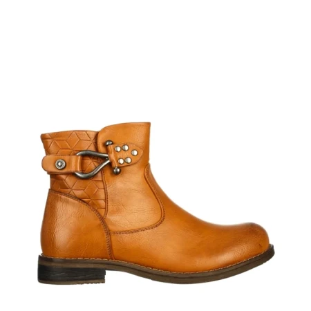 Botine dama Synia camel