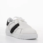 Pantofi sport barbati Lerond albi cu negru