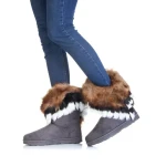 Cizme dama Lasena gri