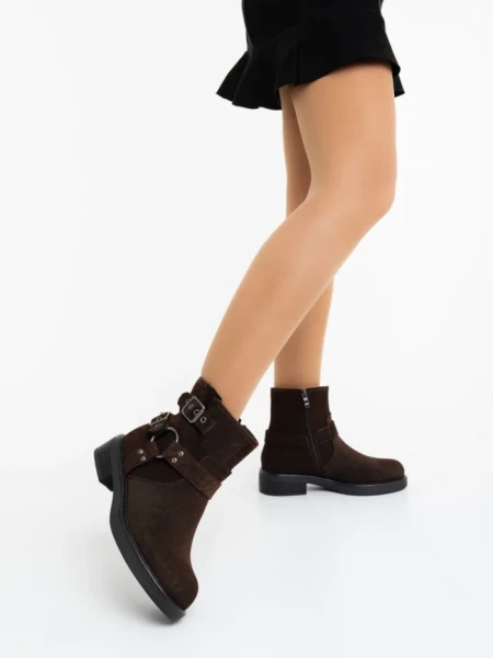 Ghete dama maro din material textil  Sherida