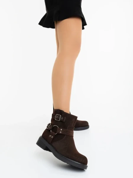 Ghete dama maro din material textil  Sherida