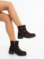 Ghete dama maro din material textil  Sherida