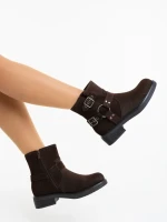 Ghete dama maro din material textil  Sherida