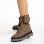 Ghete dama maro din piele ecologica Vanissa