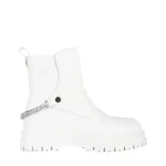 Cizme dama Resca albe