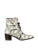 Botine dama Sarny albe