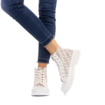 Pantofi sport dama Yania bej