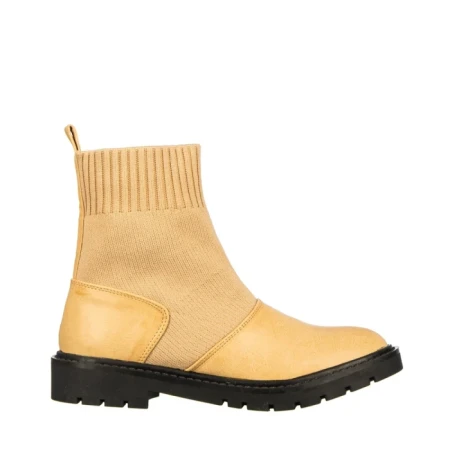 Botine dama Farla bej