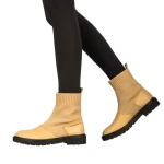Botine dama Farla bej