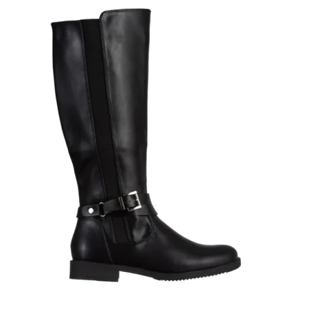 Cizme dama negre din piele ecologica Jerilyn
