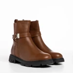 Ghete dama maro din piele ecologica Rylie