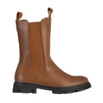 Cizme dama maro din piele ecologica Allie