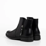 Cizme dama negre din piele ecologica Falecia