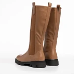 Cizme dama maro din piele ecologica Amiyah