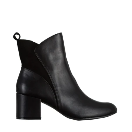 Botine dama negre din piele ecologica Arielle