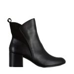 Botine dama negre din piele ecologica Arielle