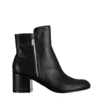 Botine dama negre din piele ecologica Everlee