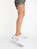 Pantofi sport dama albi din piele ecologica Pricilla