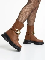 Ghete dama maro din piele ecologica Roiza